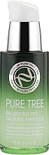 Сыворотка для лица с экстрактом чайного дерева - Enough Pure Tree Balancing Pro Calming Ampoule — фото N2
