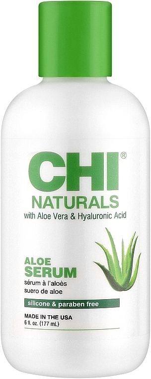 Сыворотка для волос - CHI Naturals With Aloe Vera Serum — фото N1