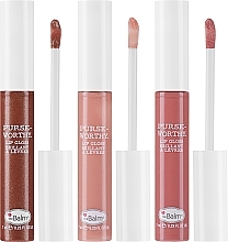 Набір блисків для губ - theBalm Purse-Worthy 3 Lip Glosses (lip/gloss/3x7ml) — фото N2