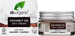 Денний крем для обличчя "Кокосова олія" - Dr. Organic Bioactive Skincare Virgin Coconut Oil Day Cream — фото N2