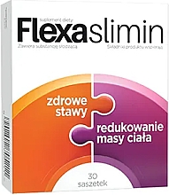 Парфумерія, косметика Харчова добавка для суглобів і схуднення - Aflofarm Flexaslimin Suplement Diety