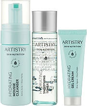 Набір засобів для зволоження шкіри - Amway Artistry Skin Nutrition(foam/50ml + ton/50ml + cr/15ml) — фото N2