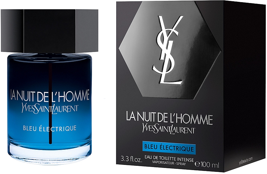 Yves Saint Laurent La Nuit de L'Homme Bleu Electrique - Туалетна вода — фото N2