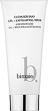 УЦЕНКА Двойное очищающее средство - Bimaio Cleanser Duo Gel+Exfoliating Mask * — фото N1