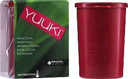 Парфумерія, косметика Контейнер для дезінфекції менструальної чаші, бордовий - Yuuki Menstrual Cup