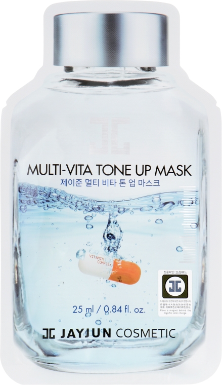 Тканевая маска для лица с витаминным комплексом - Jayjun Multi-Vita Tone Up Mask 