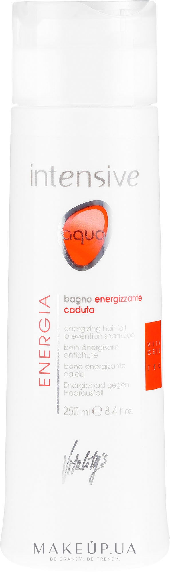 Шампунь против выпадения волос - Vitality's Intensive Aqua Energy Shampoo — фото 250ml