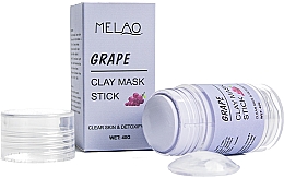 Маска-стик для лица "Grape" - Melao Grape Clay Mask Stick — фото N2