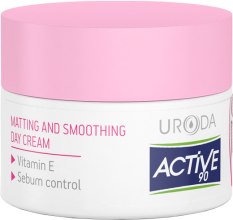 Духи, Парфюмерия, косметика Дневной матирующий крем для лица - Uroda Active 90 Matting&Smoothing Day Cream