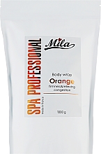 Парфумерія, косметика Обгортання для тіла антицелюлітне "Апельсин" - Mila Body Wrap Orange
