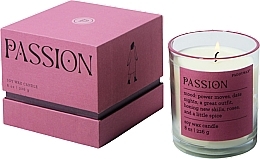 Духи, Парфюмерия, косметика Ароматическая свеча в стакане - Paddywax Mood Candle Passion Saffron Rose