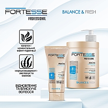 Маска для волос "Баланс" - Fortesse Professional Balance & Fresh Mask — фото N5