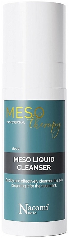 Очищающий флюид для лица - Nacomi Meso Therapy Step 2 Liquid Cleanser  — фото N1