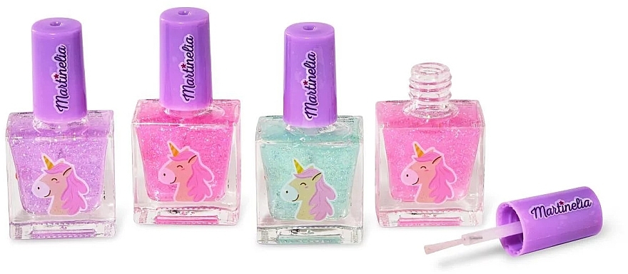 Набор лаков для ногтей "Маленький единорог" - Martinelia Little Unicorn (nail/polish/4pcs) — фото N2