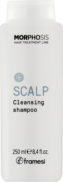 Очищувальний шампунь для шкіри голови - Framesi Morphosis Hair Treatment Line Scalp Cleansing Shampoo — фото N1