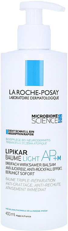 Бальзам для обличчя та тіла - La Roche-Posay Lipikar АР+ Light