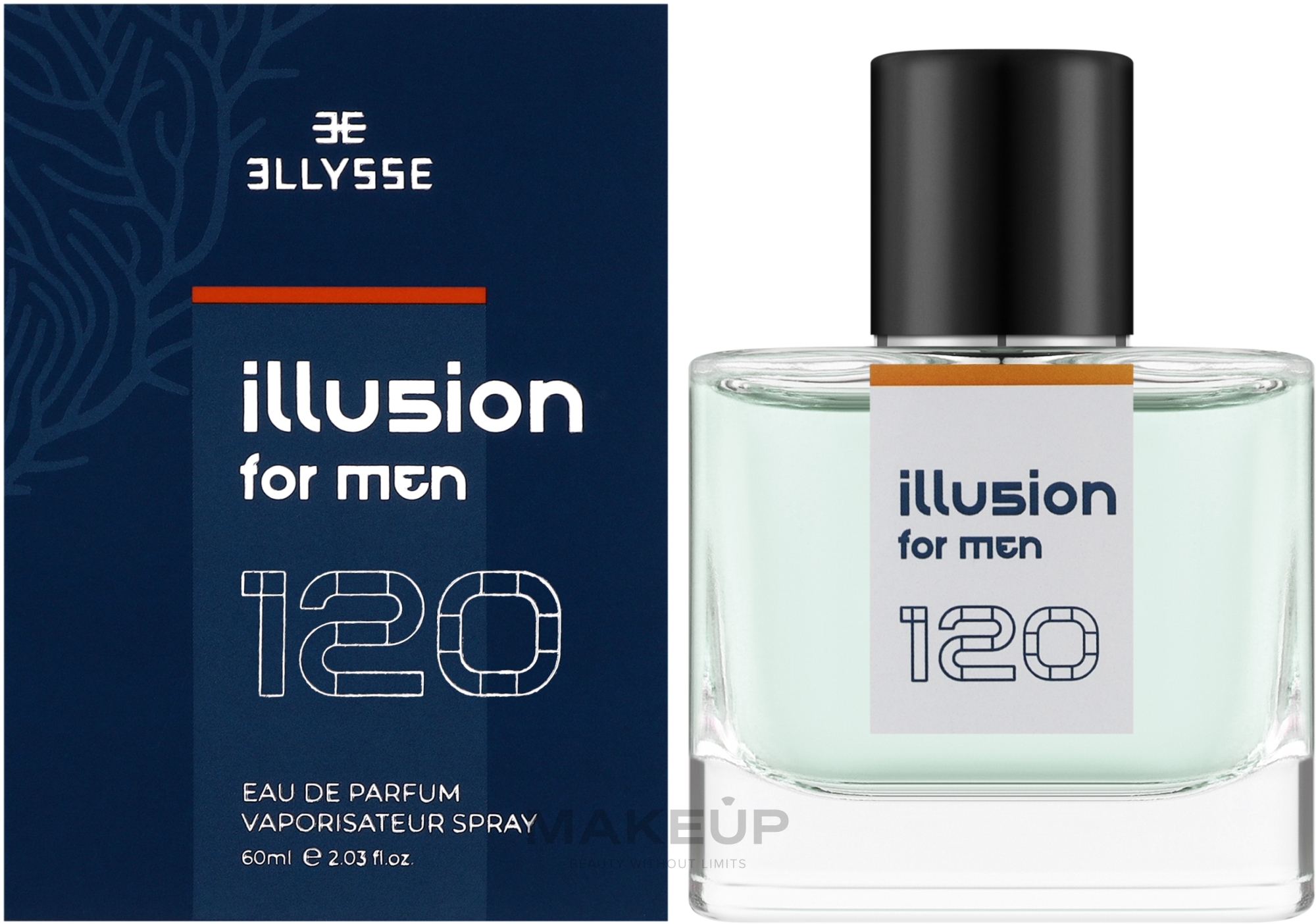 Ellysse Illusion 120 For Men - Парфюмированная вода — фото 60ml