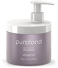 Маска для светлых волос - Vitality's Purblond Glowing Mask — фото N4