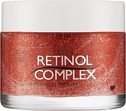 Парфумерія, косметика Скраб для обличчя - Retinol Complex Fruit Therapy Strawberry Exfoliating Face Scrub
