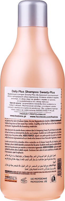 Шампунь для тонкого волосся - Freelimix Daily Plus Shampoo — фото N2