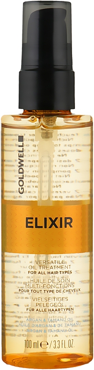 Масло для всіх типів волосся - Goldwell Elixir Versatile Oil Treatment — фото N2