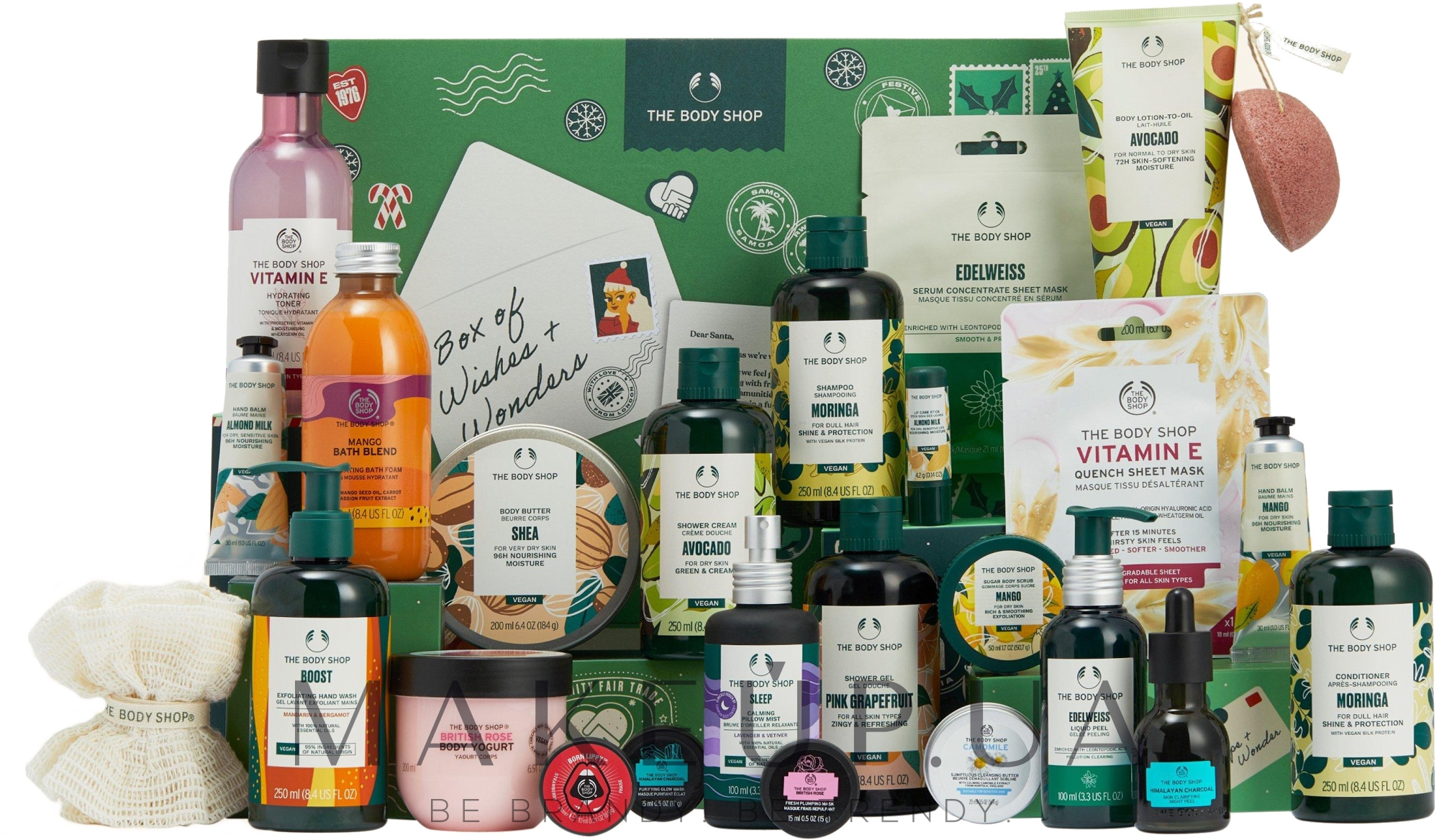 The Body Shop Box of Wishes & Wonders Ultimate Advent Calendar Адвент