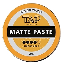 Паста для укладання волосся "Tabacco Vanille" - TAP Cosmetics Matte Paste — фото N1