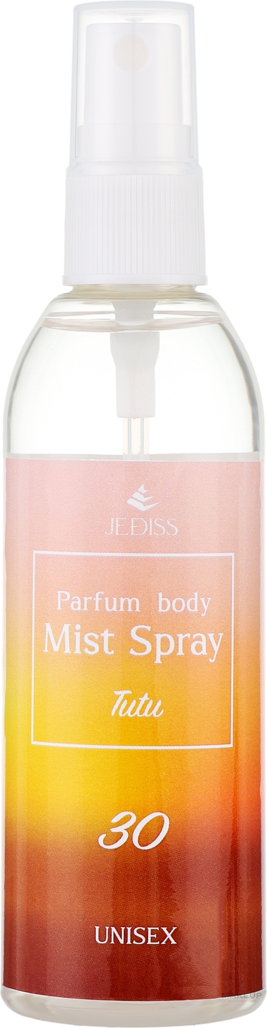 Міст-спрей для тіла та волосся - Jediss Parfum Body Mist Spray 30 Tutu — фото 100ml