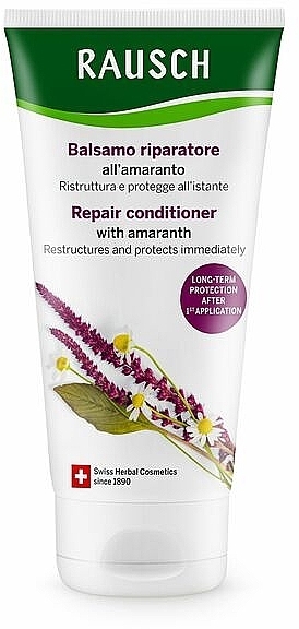 Кондиціонер для пошкодженого волосся - Rausch Amaranth Repair Rinse Conditioner — фото N1