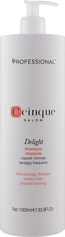 Шампунь увлажняющий для волос - Professional C Cinque Delight Moisturising Shampoo — фото N1