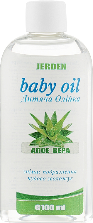 Дитяча олія "Алое" - Jerden Baby Oil — фото N1