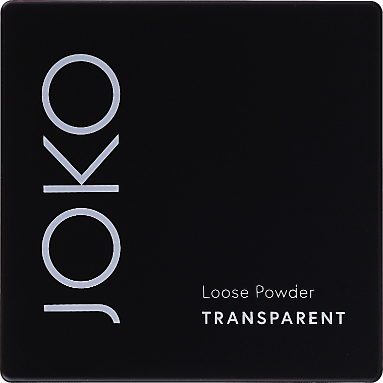 Матирующая транспарентная рассыпчатая пудра - Joko Mattifying Transparent Loose Powder  — фото N1