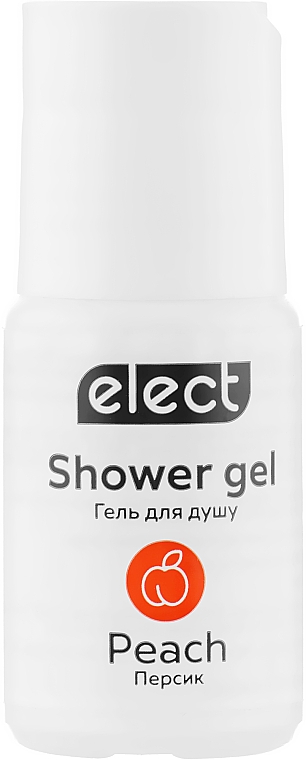 Гель для душа "Персик" - Elect Shower Gel Peach (мини) — фото N1