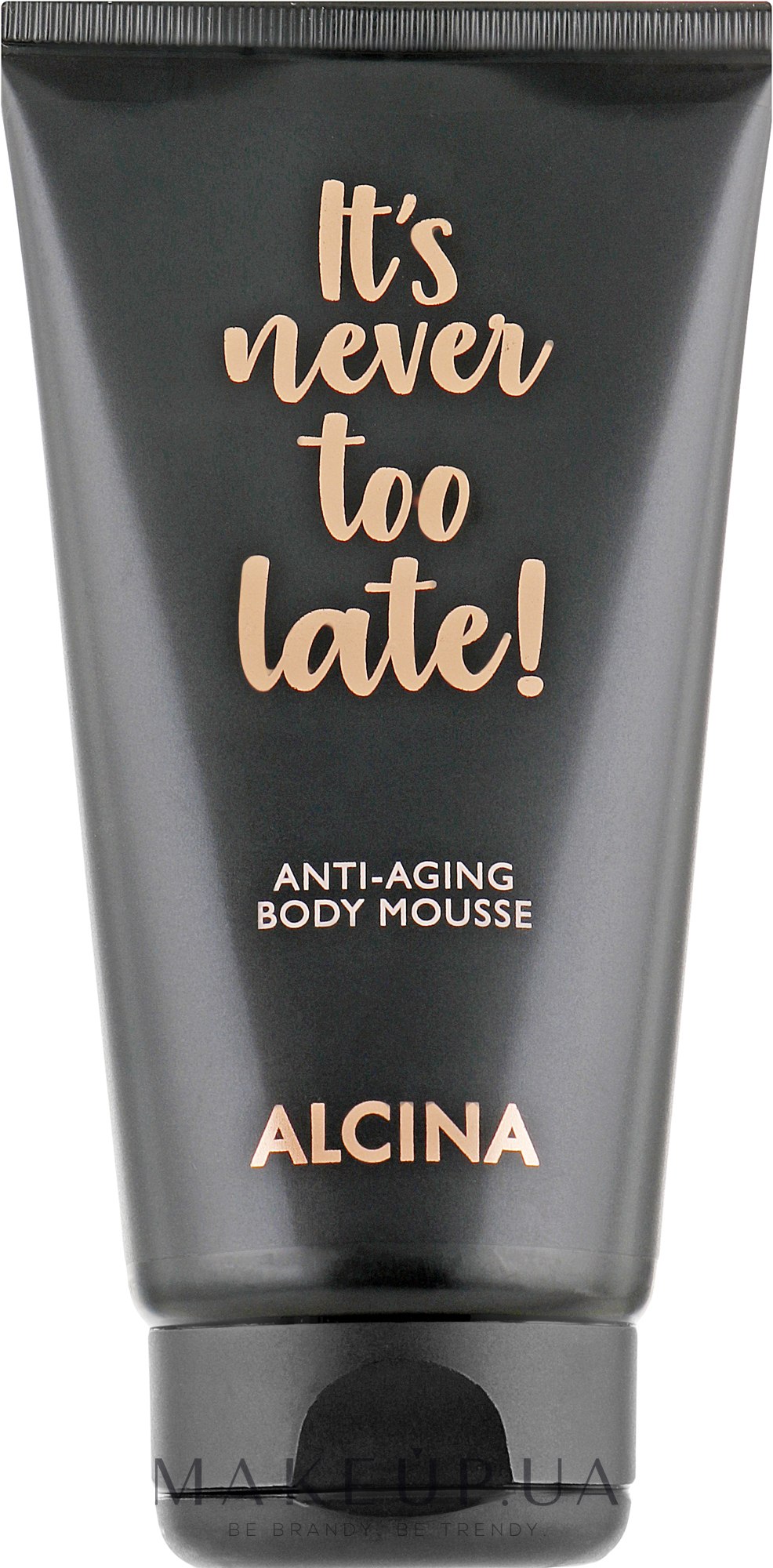 Антивіковий мус для тіла - Alcina It's Never Too Late Anti-Aging Body Mousse — фото 150ml