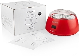 Воскоплав баночный SL-500 Red на 100W и 500 мл, красный - SMOOTH Wax Warmer — фото N2