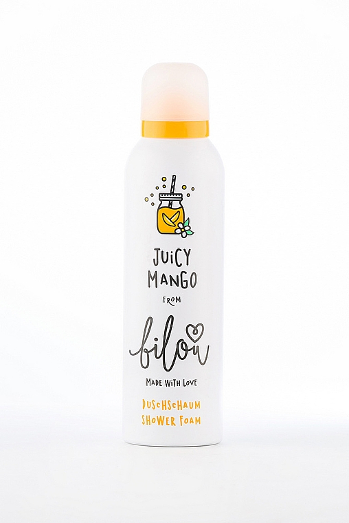 Пенка для душа - Bilou Juicy Mango Shower Foam — фото N1