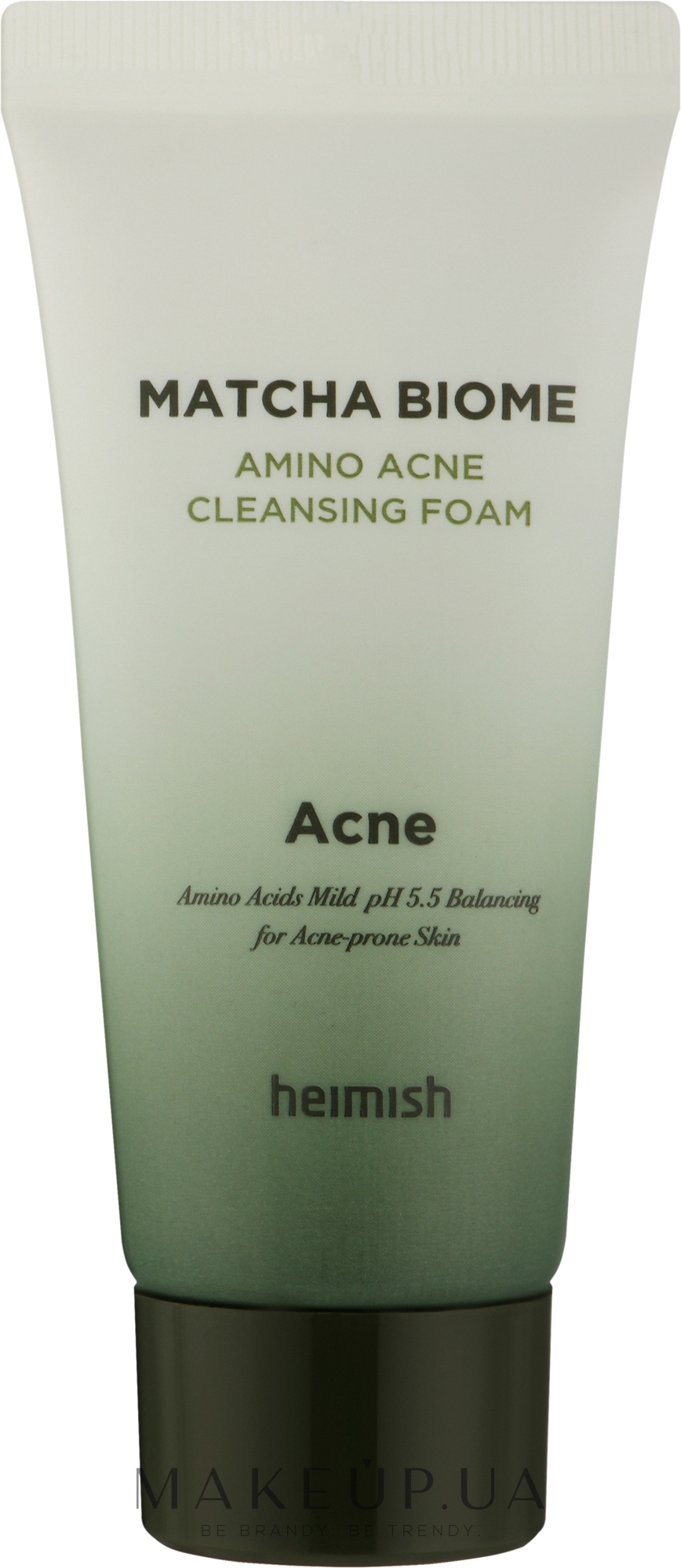 Кремовая пенка для проблемной кожи - Heimish Matcha Biome Amino Acne Cleansing Foam — фото 30ml