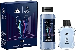 Парфумерія, косметика Adidas UEFA Champions League Goal - Набір (edt/100ml + sh/gel/250ml)