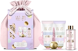 Духи, Парфюмерия, косметика Набор - Grace Cole The Luxury Bathing Weekend Essentials Set (b/cr/50 ml + h/cr/50 ml + bath/bomb/50 g + sh/gel/100 ml) 