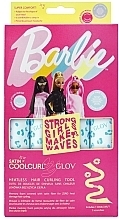 Бигуди для холодной завивки волос "Барби", в коробке, голубая пантера - Glov Cool Curl Barbie Blue Panther — фото N2