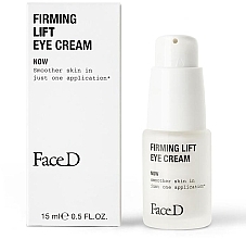 Парфумерія, косметика Підтягувальний крем для повік - FaceD Firming Lift Eye Cream