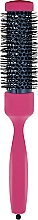 Парфумерія, косметика Брашинг з дерев'яною ручкою, покритою каучуковим лаком, d 32,5 mm, пурпурний - 3ME Maestri