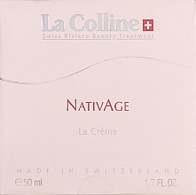 Парфумерія, косметика РАСПРОДАЖА РОЗПРОДАЖ Антивіковий крем - La Colline NativAge Cream