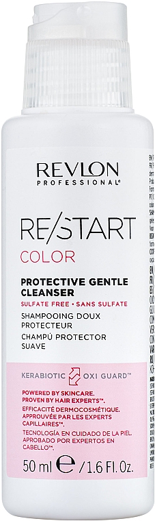 Безсульфатний шампунь для фарбованого волосся - Revlon Professional Restart Color Protective Gentle Cleanser — фото N1
