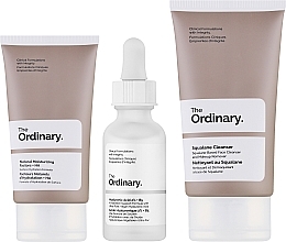 Набор - The Ordinary The Daily Set (ser/30ml + cl/balm/50ml + fluid/30ml) — фото N2