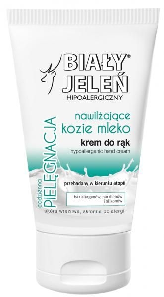 Гіпоалергенний крем для рук, із козячим молоком - Bialy Jelen Hypoallergenic Hand Cream — фото N1