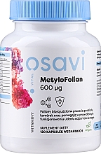 Парфумерія, косметика Капсули фолієвої кислоти «Метилофоліан 600 mg» - Osavi MetyloFolian 600 µg