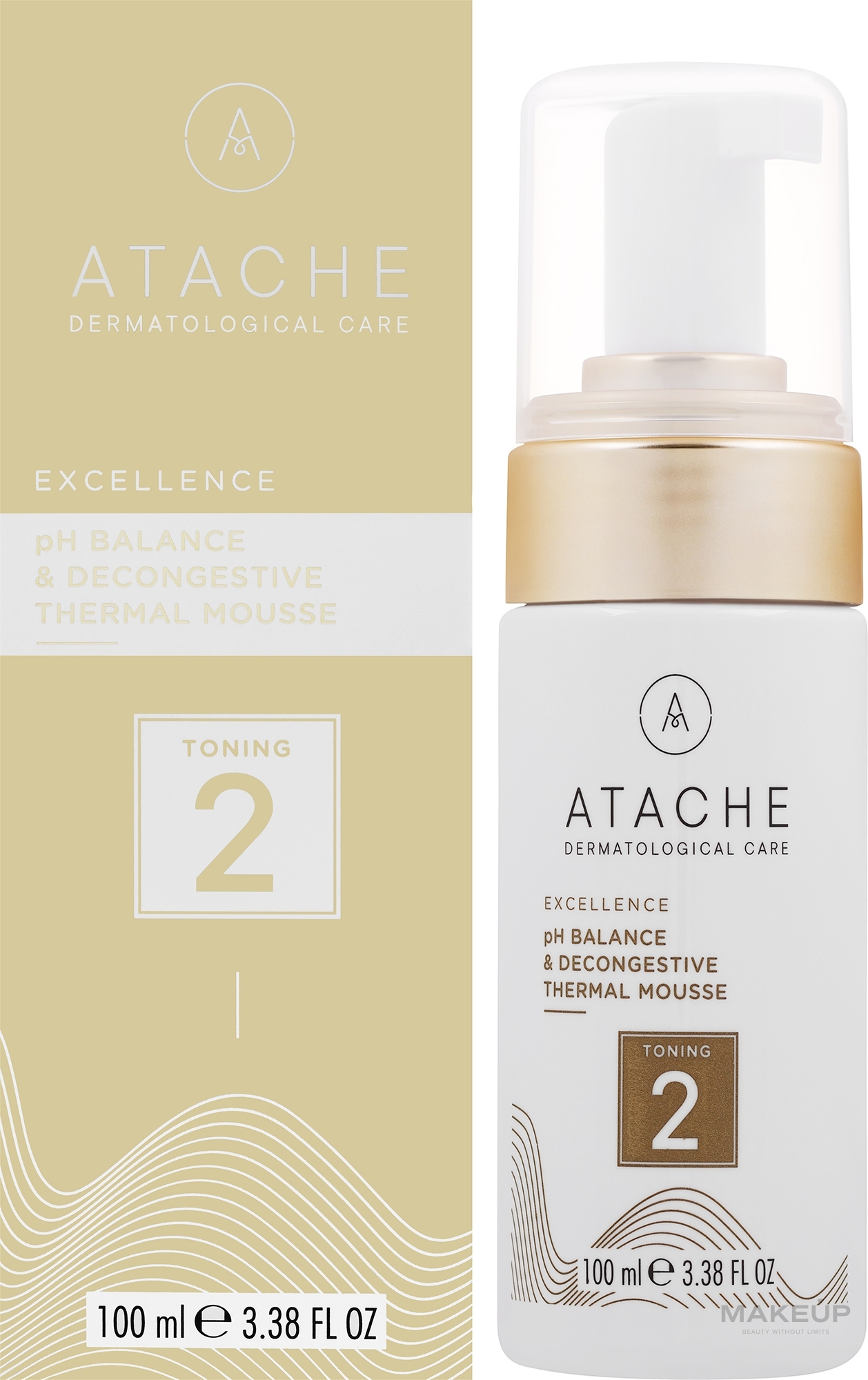 Ніжний тонік-мус - Atache Excellence PH Balance & Decongestive Mousse — фото 100ml