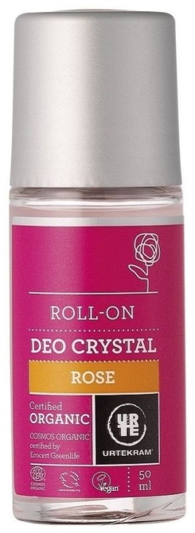 Роликовый дезодорант "Роза" - Urtekram Rose Crystal Deo Roll-On — фото N1