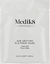 Восстанавливающая биоцеллюлозная маска - Medik8 Age Defying Platinum Mask — фото N2